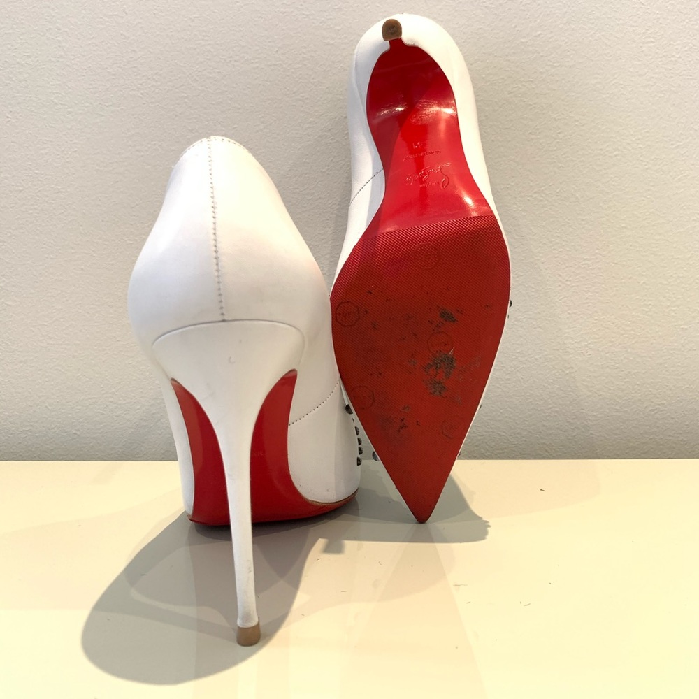 🤍 Christian Louboutin pigalle Door Knock 100 🤍 - Picture 6 of 7